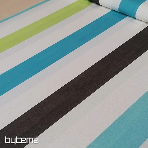 Decorative fabric Satinet-stripes