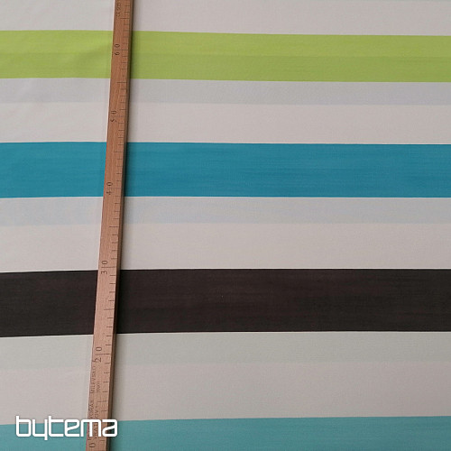 Decorative fabric Satinet-stripes