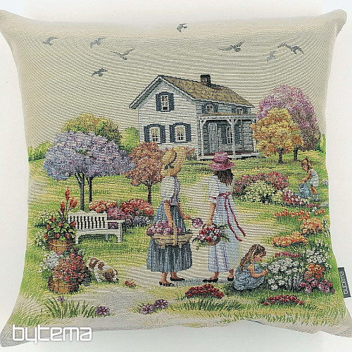 Tapestry cushion cover GARDEN OF PARADISE