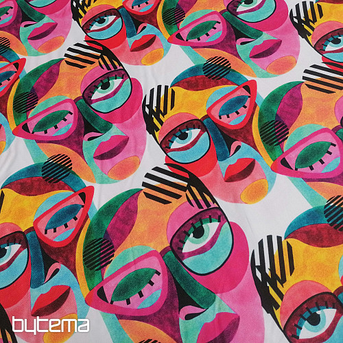 Decorative fabric masks