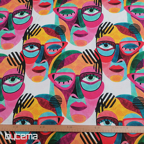 Decorative fabric masks