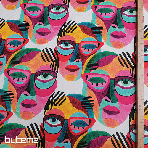 Decorative fabric masks
