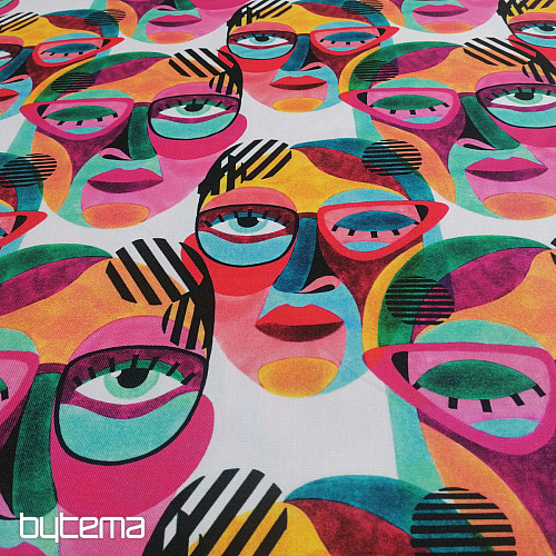 Decorative fabric masks