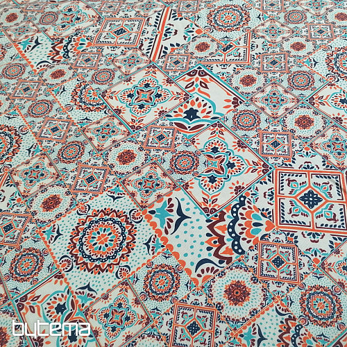 Decorative fabric Tile