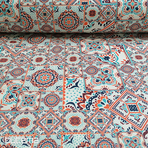 Decorative fabric Tile