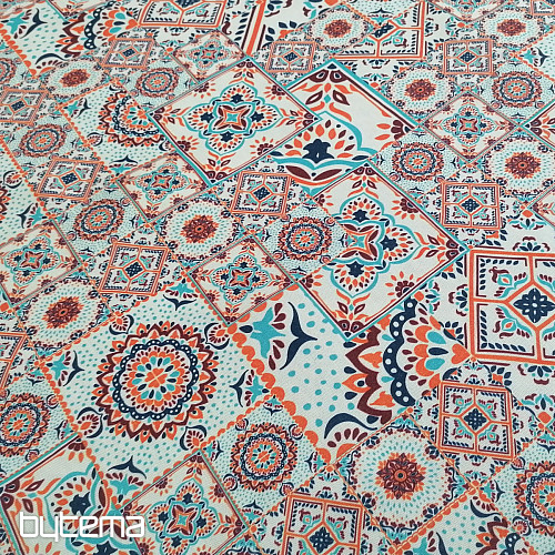 Decorative fabric Tile
