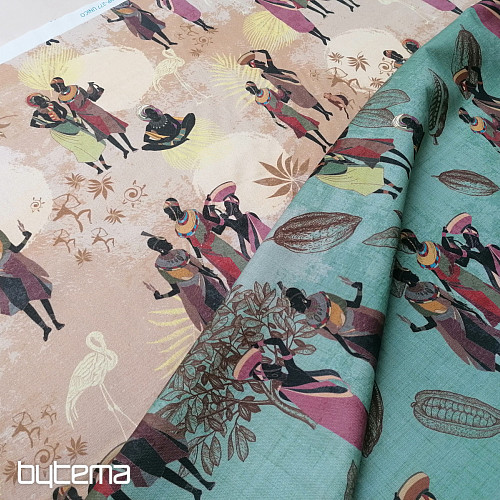 Decorative fabric Africa okr