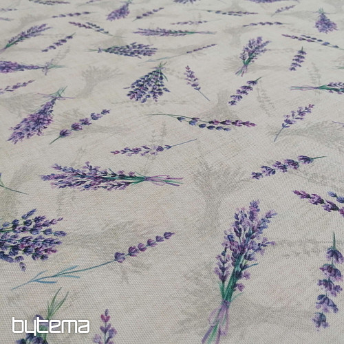 Lavender decorative fabric
