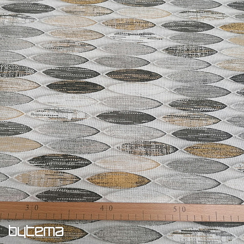 Decorative fabric SURF BEIGE GRAY
