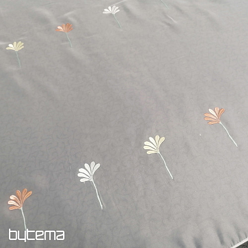 Voial luxury curtain 966/290 flowers