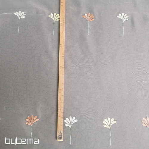 Voial luxury curtain 966/290 flowers