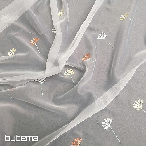 Voial luxury curtain 966/290 flowers