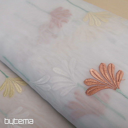 Voial luxury curtain 966/290 flowers