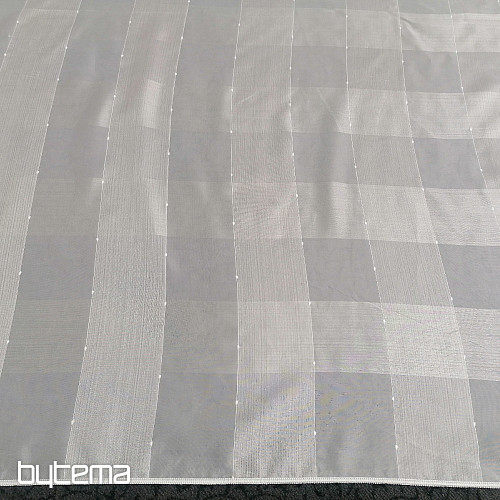 Voial curtain 5533 cubes white