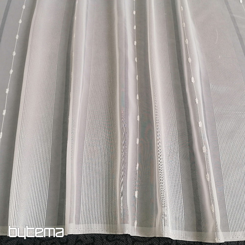 Curtain light cream stripes with stripes