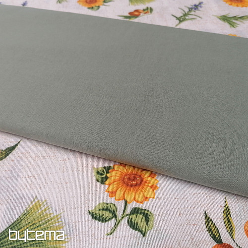 UNI KAKI cotton fabric