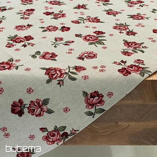 Tapestry tablecloth and scarf EDEN ROSES