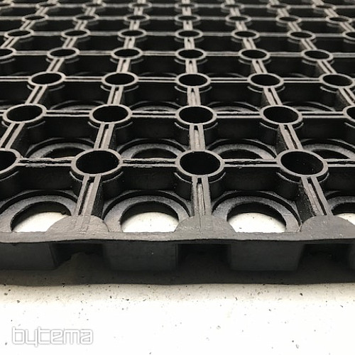 Rubber black mat