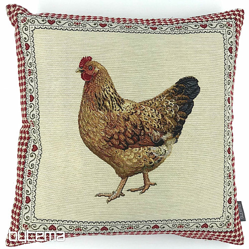 Tapestry pillow-case Hen 1