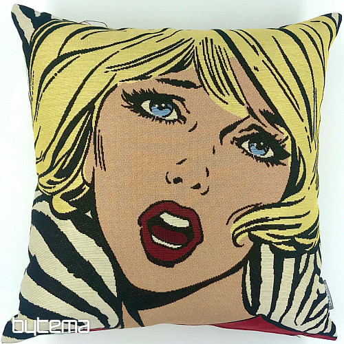 Tapestry pillow-case COMICS WOMAN II