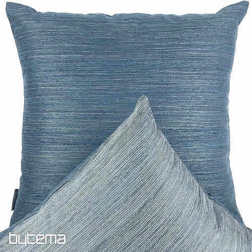 Chenille pillow-case ELIA greyblue