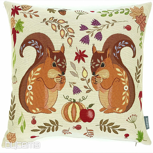 Tapestry cushion cover MERRY ANIMALS 4