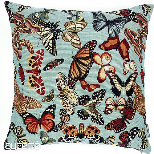 Tapestry cushion cover BUTTERFLIES