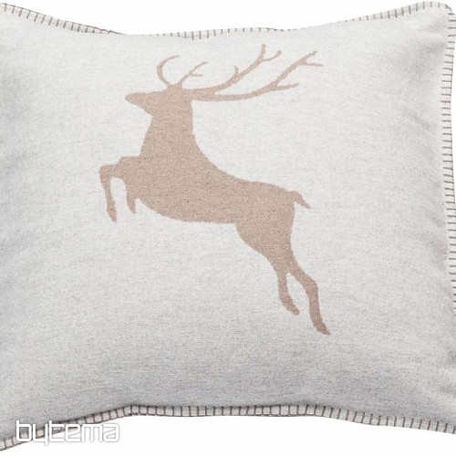 SYLT JELEN - light gray pillow cover st. gray