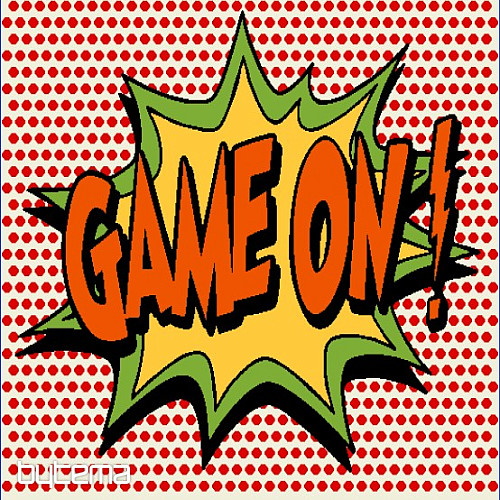 Tapestry Cushion Cover COMICS GAME ON!