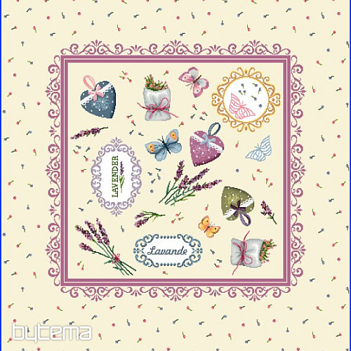 Tapestry pillow-case LAVANDER DREAM