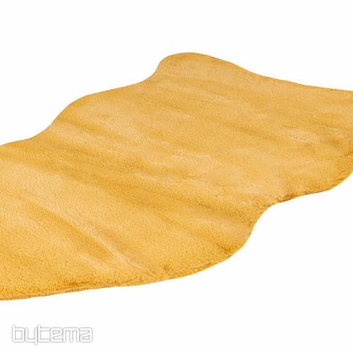 Modern carpet COSY 500 gold/yellow