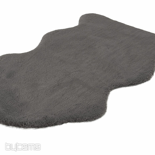 Modern carpet COZY 500 gray