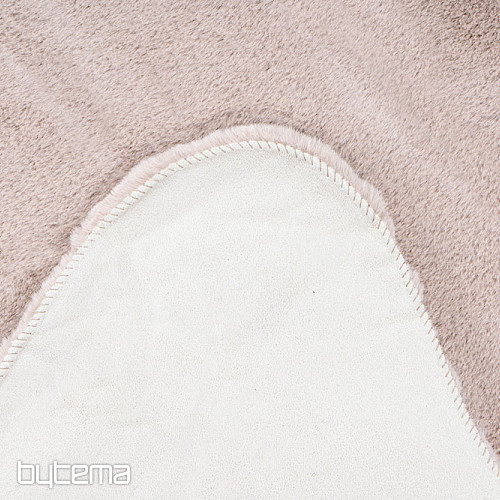 Modern carpet COZY 500 taupe