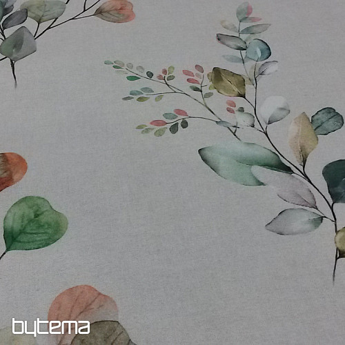 Decorative fabric AUTUMN I green