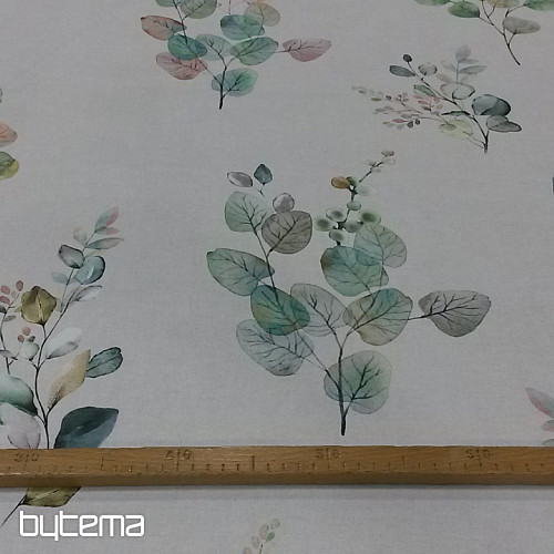 Decorative fabric AUTUMN I green