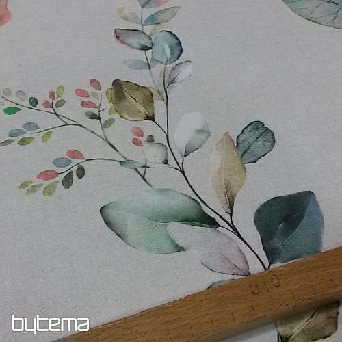 Decorative fabric AUTUMN I green