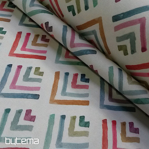 Decorative fabric TORONTO GEO violet