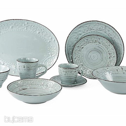 Bowl BLUE RELIEF 24.5x7cm
