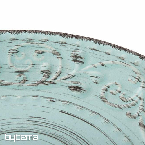 Shallow plate BLUE RELIEF 21X2 CM