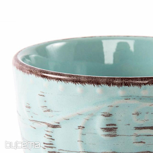 BLUE RELIEF ceramic mug
