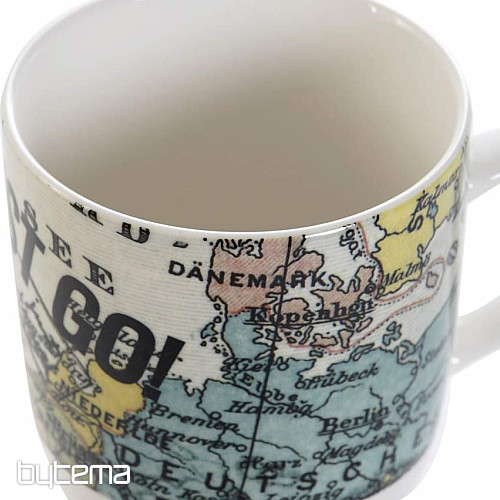JUST GO ceramic mug