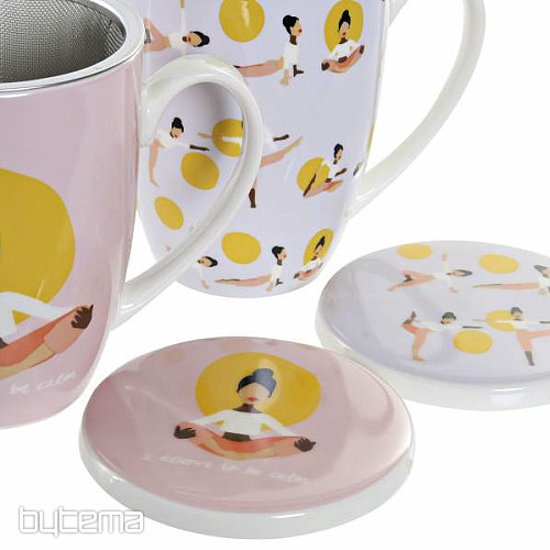 Tea set with strainer Joga 325 ml