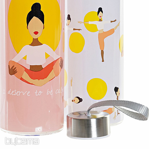 YOGA glass bottle 550 ml