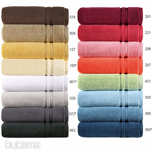 Luxury towel and bath towel MANHATTAN GOLD 383 tm. blue