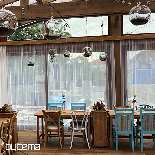 Unicolored design decorative fabric GERSTER 7650