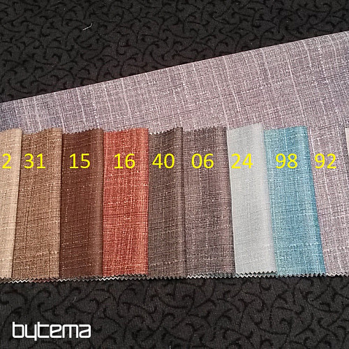 Decorative fabric DIMOUT brown 15