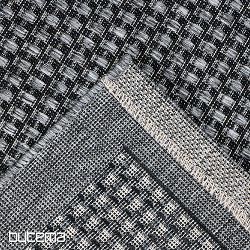 Buccal rug SUNSET 607 silver