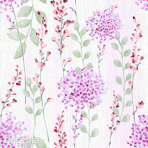 Decorative fabric VALQUIRA leaves 301