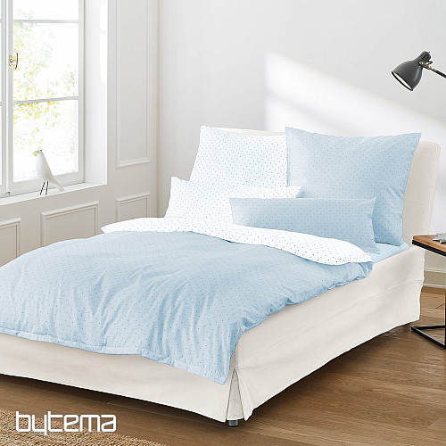 Luxury bed linen cotton satin VARIA8730-21 sky