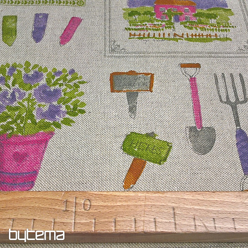 Decorative fabric GARDEN